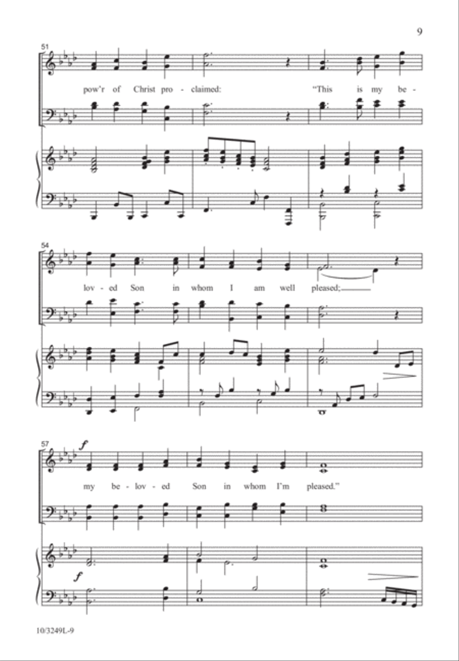 High Upon a Mountain 4-Part scores gallery preview page 9