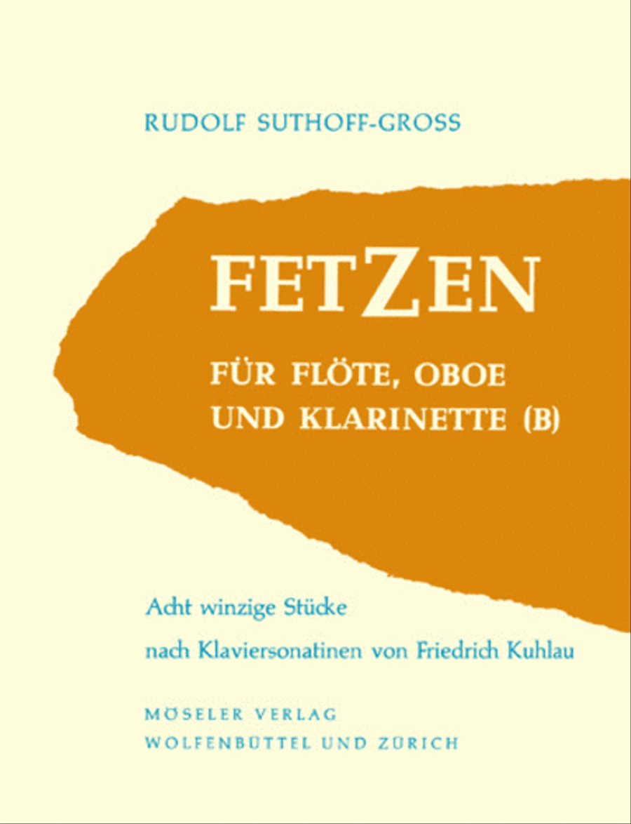 Fetzen Clarinet scores gallery preview page 1