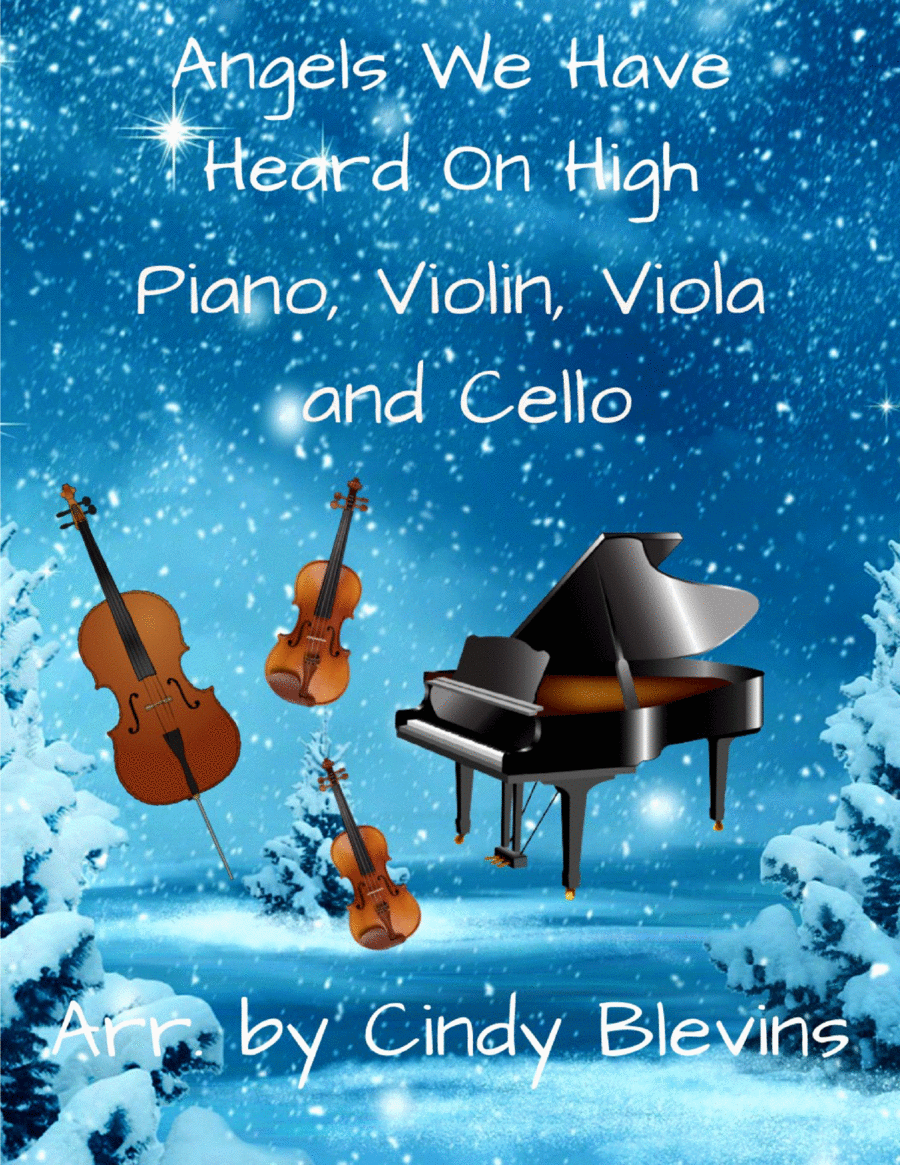 Angels We Have Heard On High, for Violin, Viola, Cello and Piano image number null