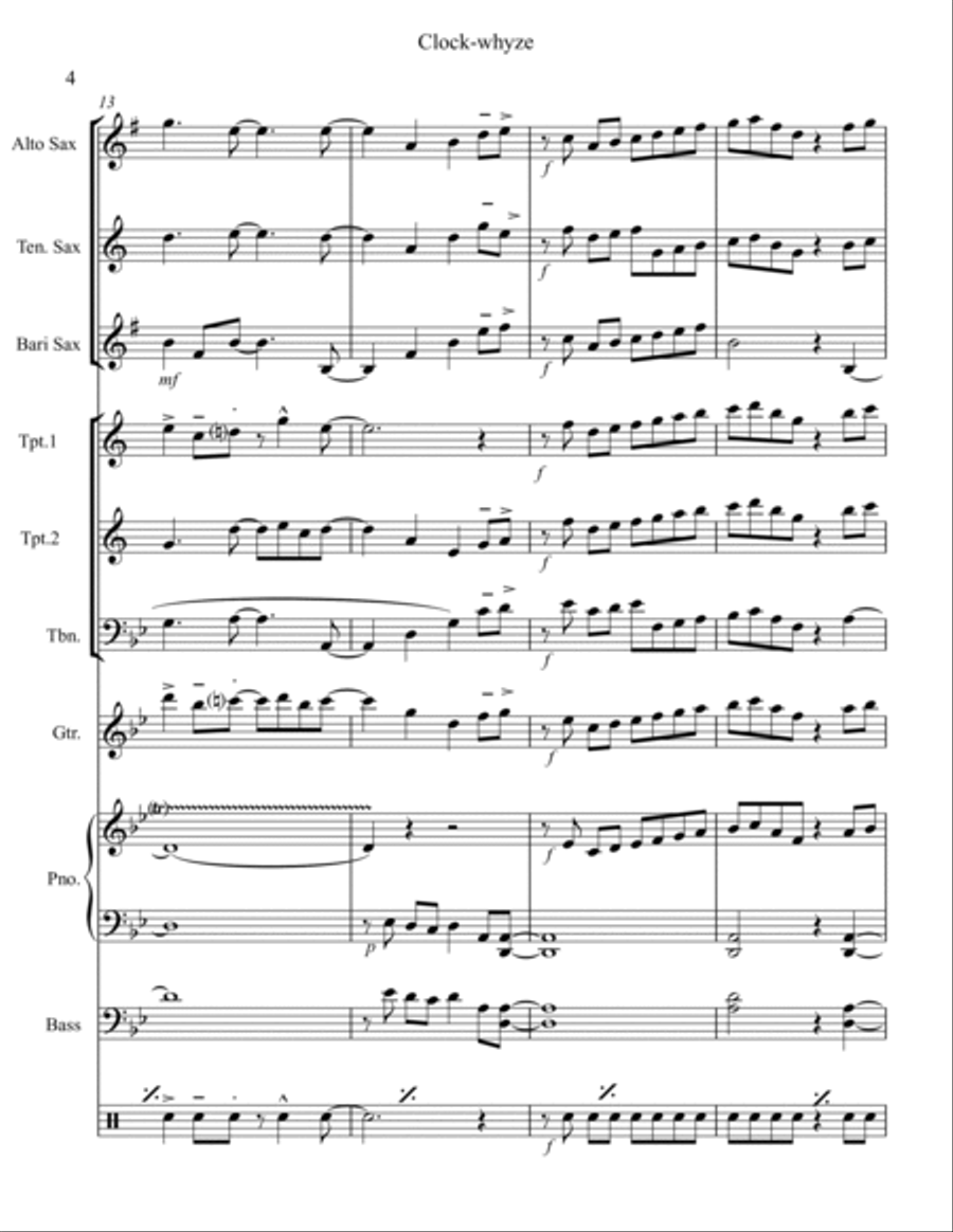 Clock-whyze Large Ensemble scores gallery preview page 4