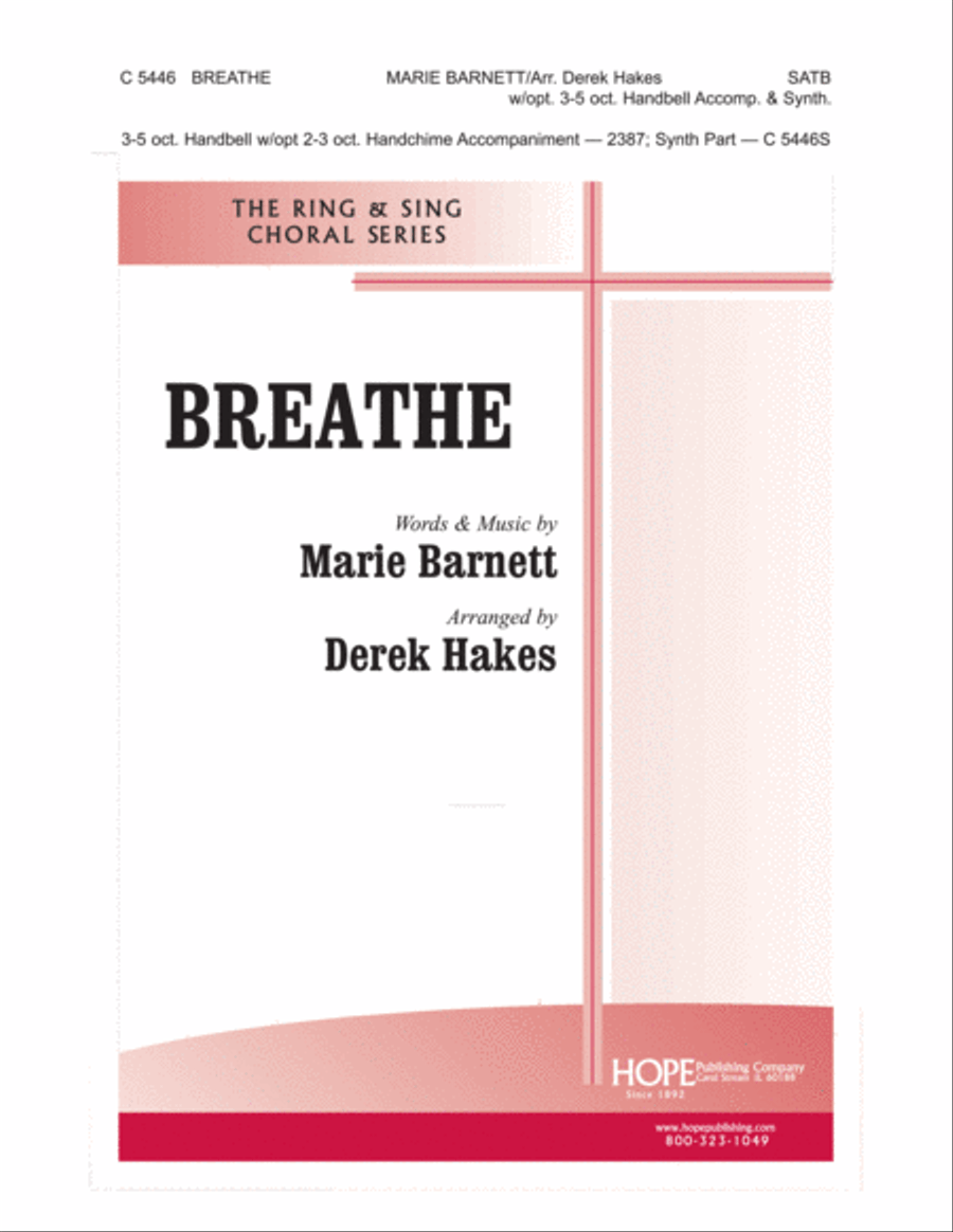 Breathe 4-Part scores gallery preview page 1