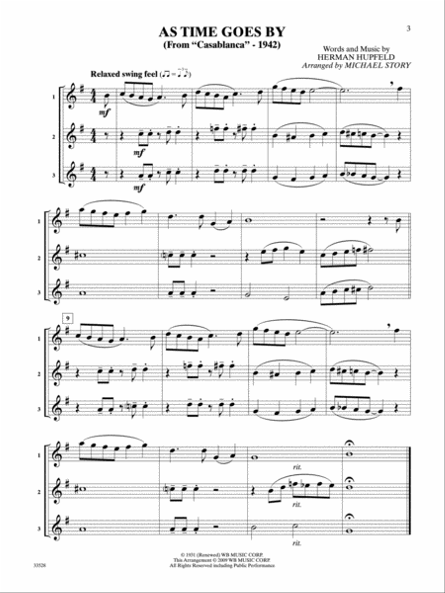 Movie Trios for All Movie Trios for All Small Ensemble scores gallery preview page 4