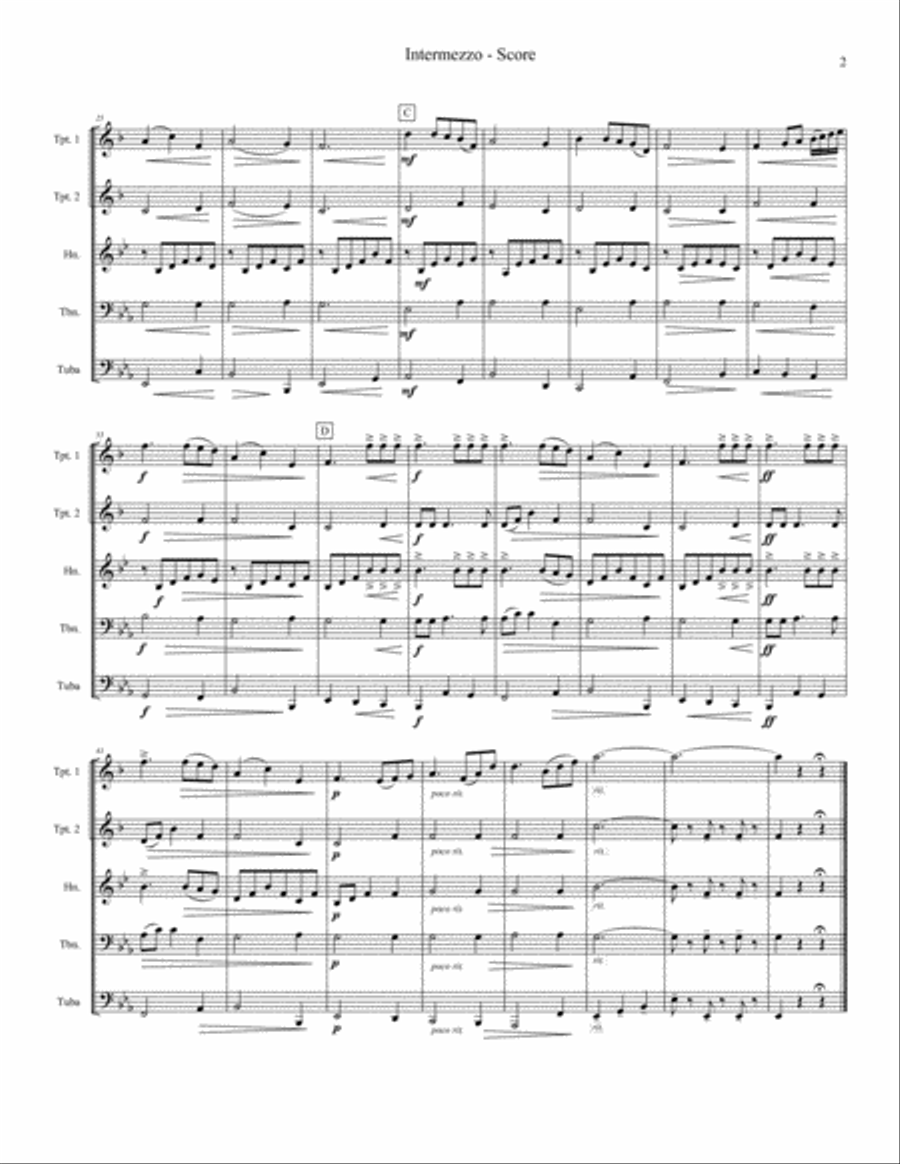 Intermezzo, from 