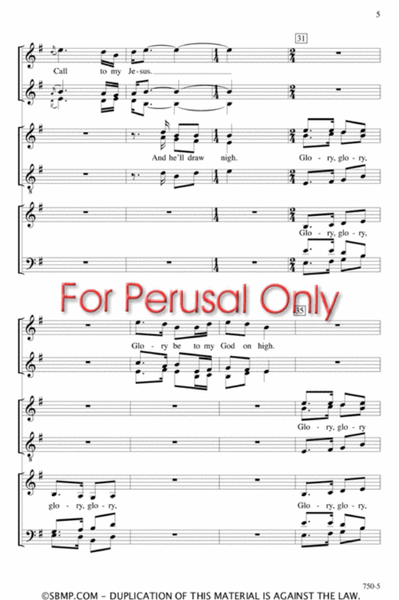 Weeping Mary - SATB Octavo image number null