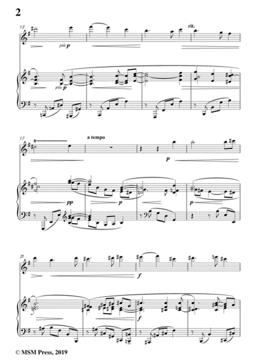 Reger-Unbegehrt,for Violin and Piano image number null