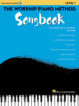Book cover for The Worship Piano Method Songbook - Level 1