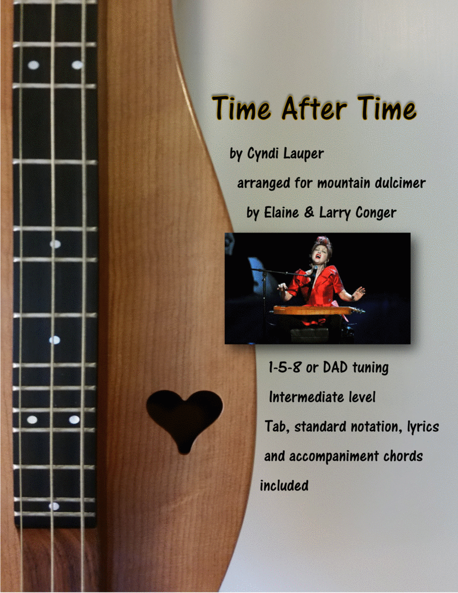 Time After Time Dulcimer scores gallery preview page 1