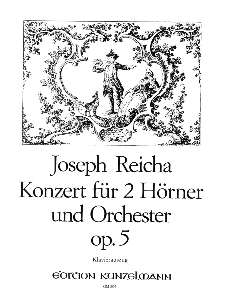 Concerto for 2 horns Concerto for 2 horns Horn scores gallery preview page 1