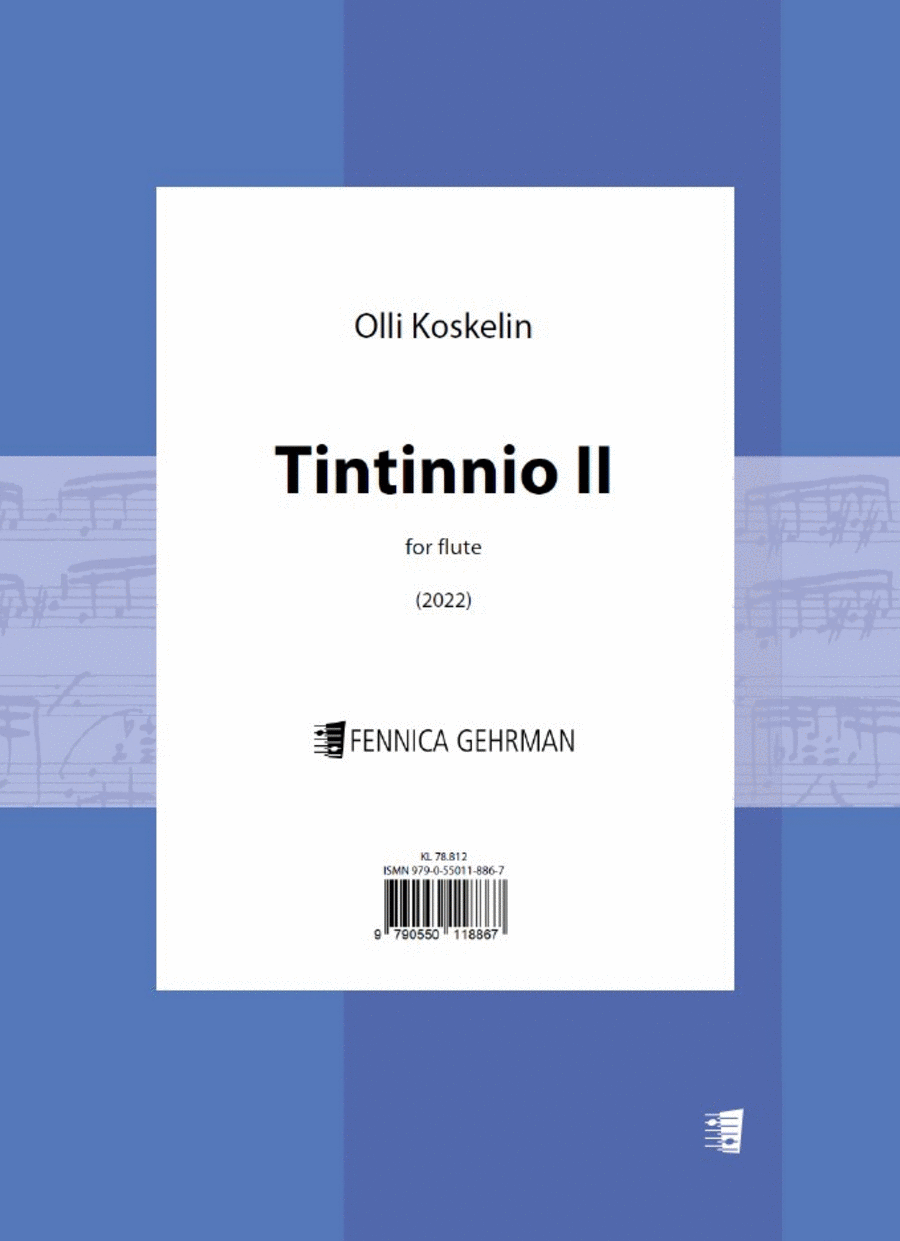 Tintinnio II for flute Flute Solo scores gallery preview page 1