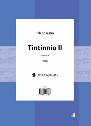 Tintinnio II for flute