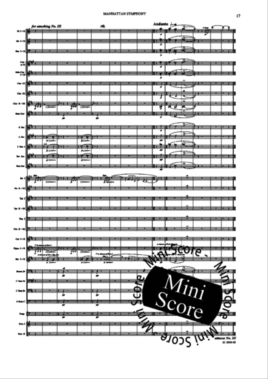 Manhattan Symphony Concert Band scores gallery preview page 21