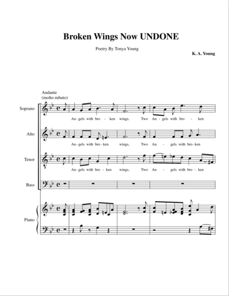Broken Wings Broken Wings Small Ensemble scores gallery preview page 1