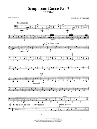 Symphonic Dance No. 3 ("Fiesta"): 2nd Bassoon