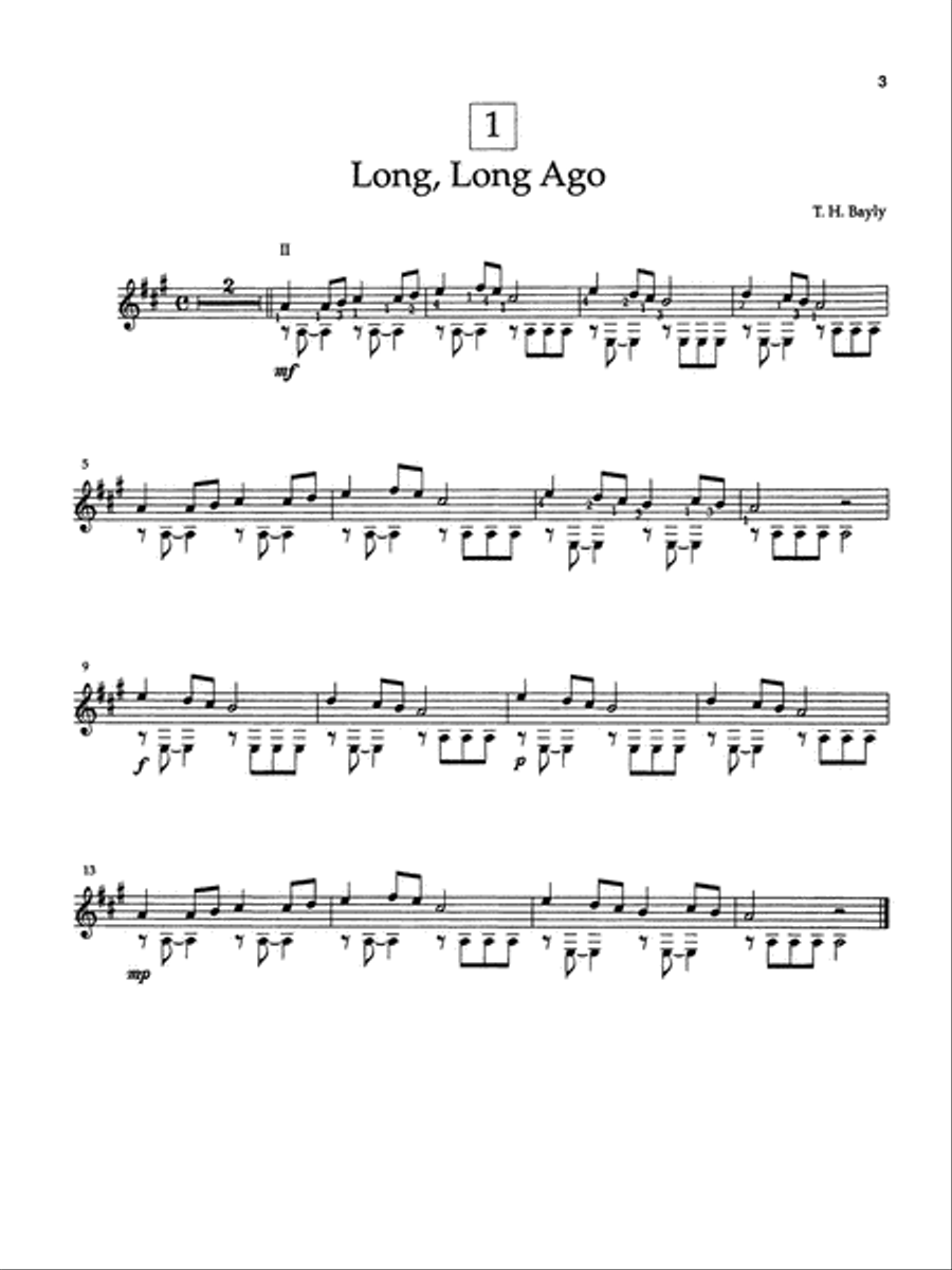 Suzuki Guitar School, Volume 2 Guitar scores gallery preview page 3