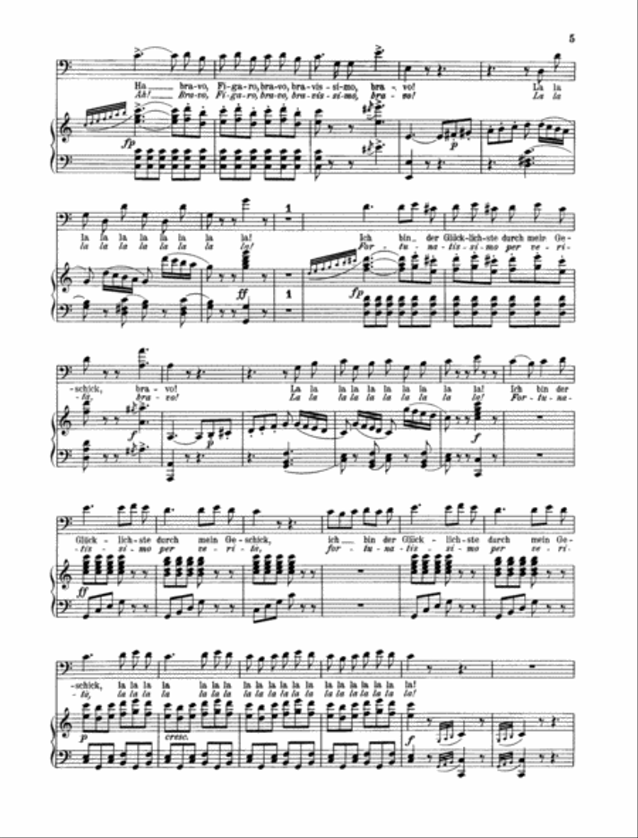 Largo al factotum Baritone Horn scores gallery preview page 4