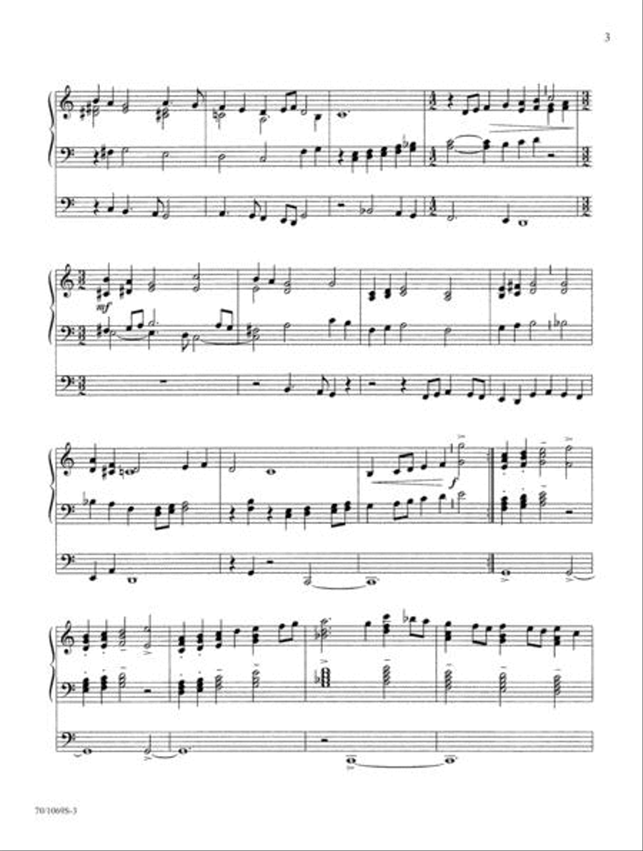 Praise Organ Solo scores gallery preview page 4