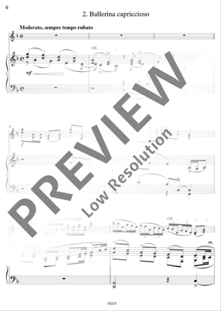 Carneval of Fingers Violin Solo scores gallery preview page 7