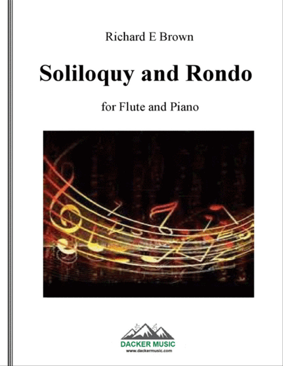 Soliloquy and Rondo Flute Solo scores gallery preview page 1