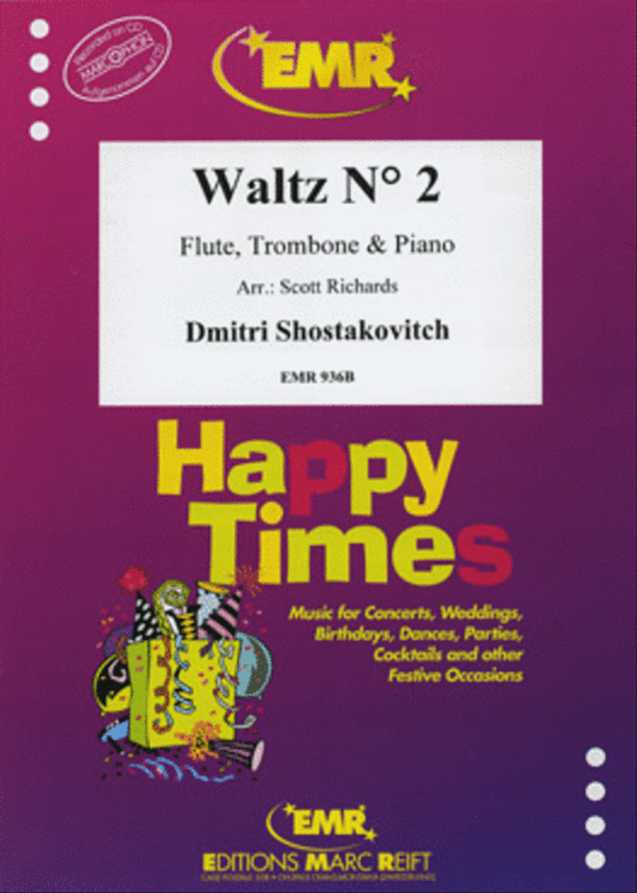 Waltz No. 2 Flute scores gallery preview page 1