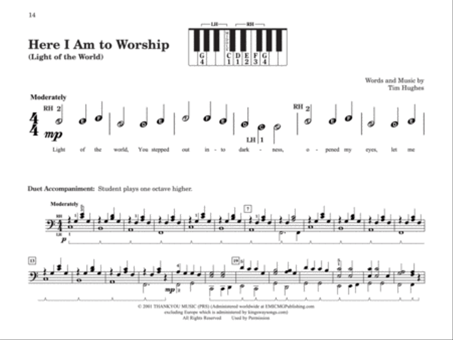 My First Praise Songs Piano Solo scores gallery preview page 2