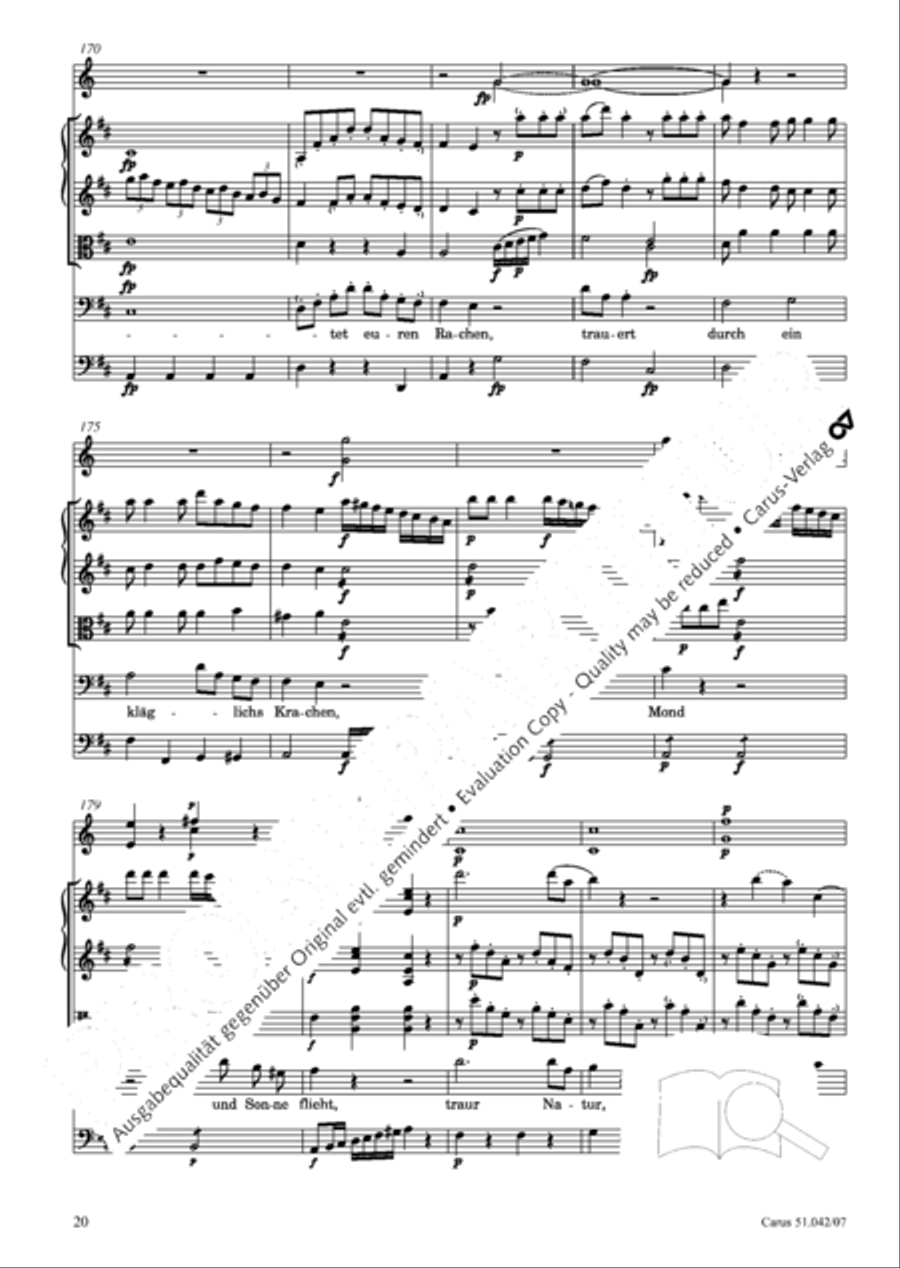 Grabmusik 4-Part scores gallery preview page 21