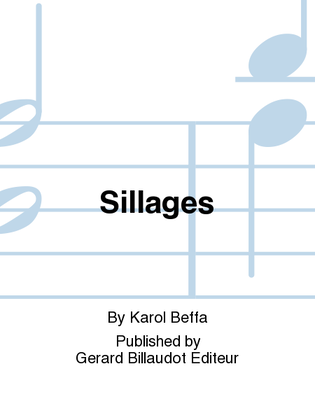 Book cover for Sillages