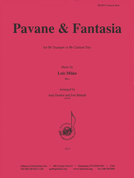 Pavane & Fantasia - Trp 3