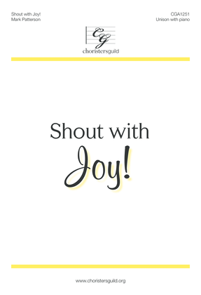 Book cover for Shout with Joy!