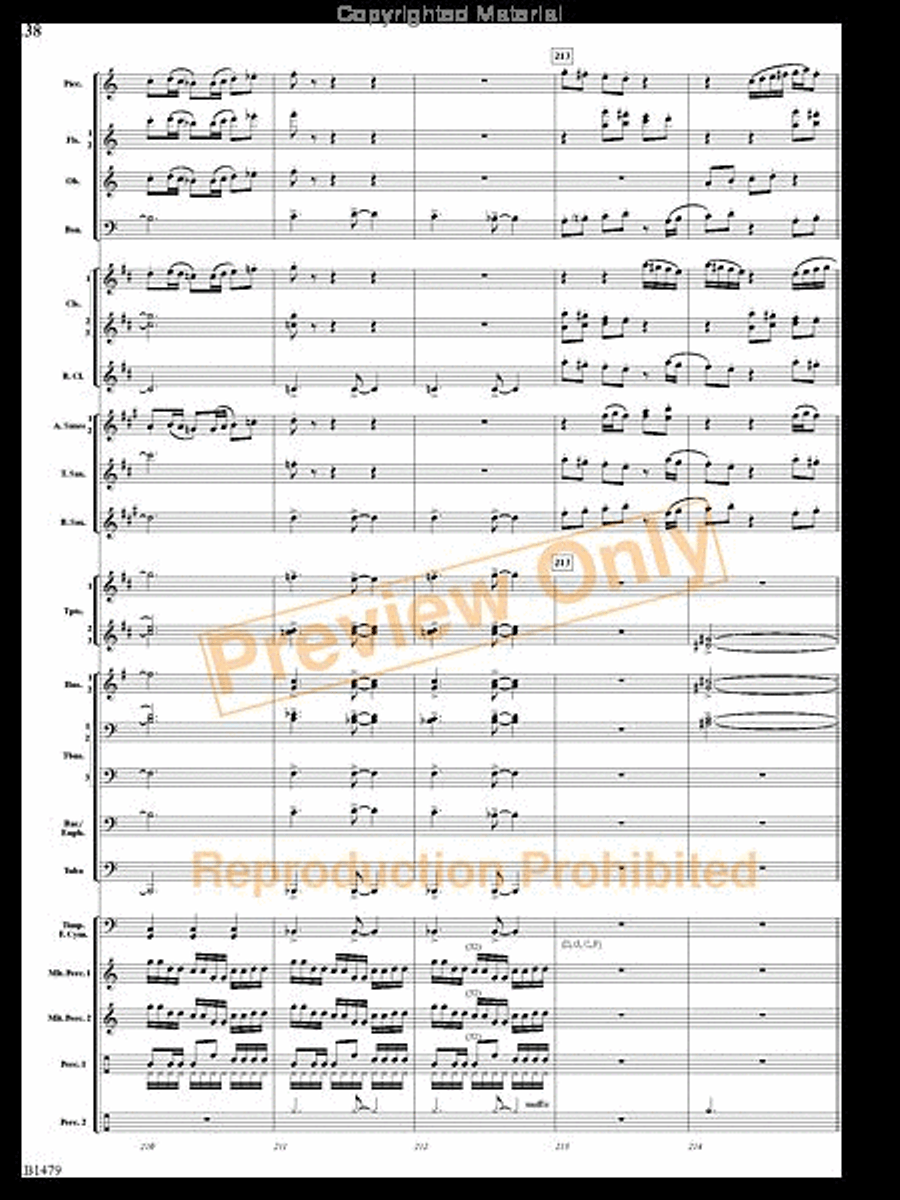 Gravity Wave Gravity Wave Concert Band scores gallery preview page 37