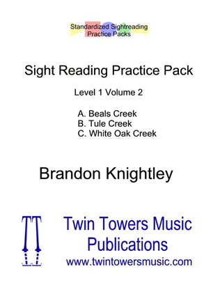 Sight Reading Practice Pack Level 1 Volume 2