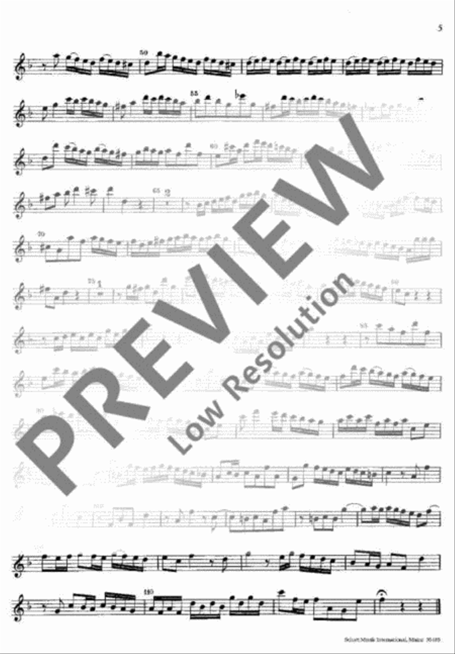 Concerto Concerto Alto Recorder scores gallery preview page 20
