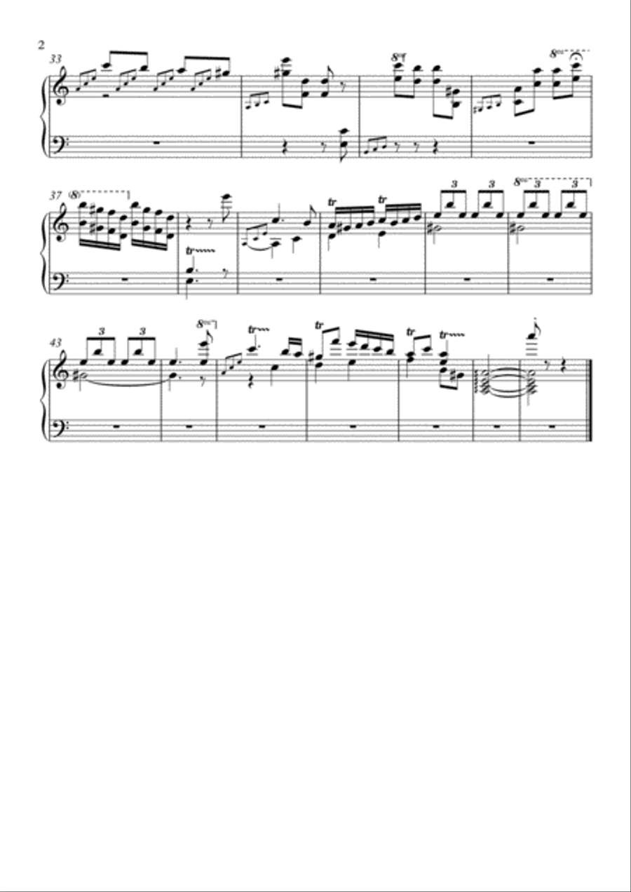 10 Nocturnes-Etudes for one hand alone Piano Method scores gallery preview page 3