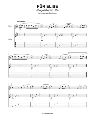 Für Elise (Bagatelle No. 25 in A Minor)