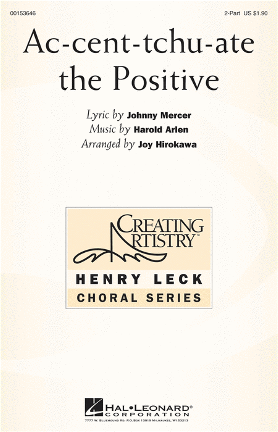 Ac-cent-tchu-ate the Positive 2-Part scores gallery preview page 1