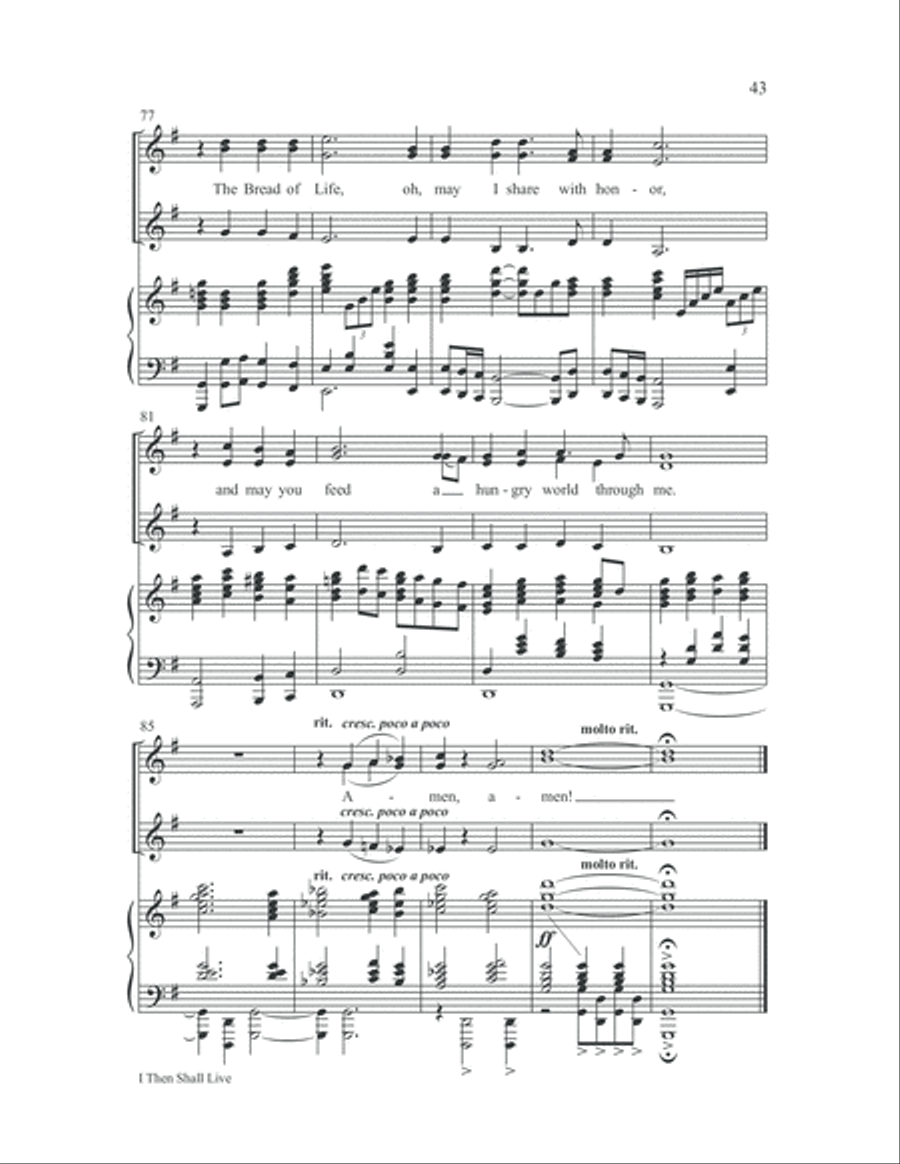 Women in Song 4 Women in Song 4 SSA scores gallery preview page 45