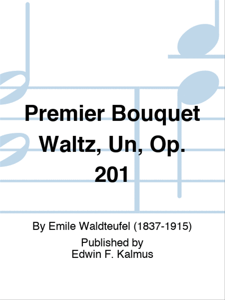 Premier Bouquet Waltz, Un, Op. 201 Euphonium scores gallery preview page 1