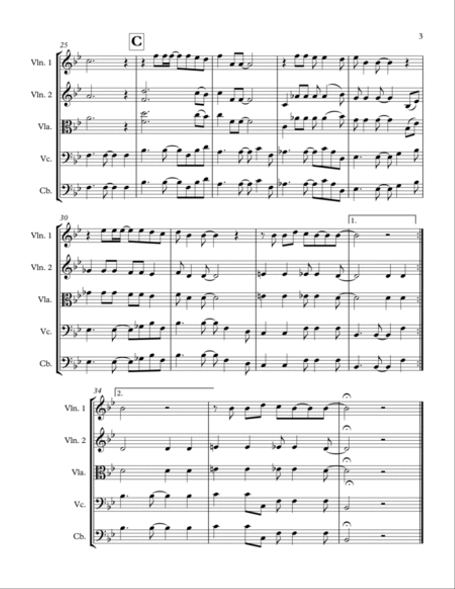 Make You Feel My Love Cello scores gallery preview page 3