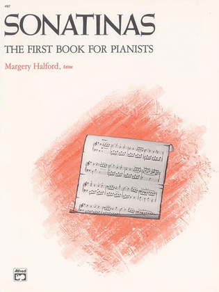 Book cover for Sonatinas -- The First Book for Pianists