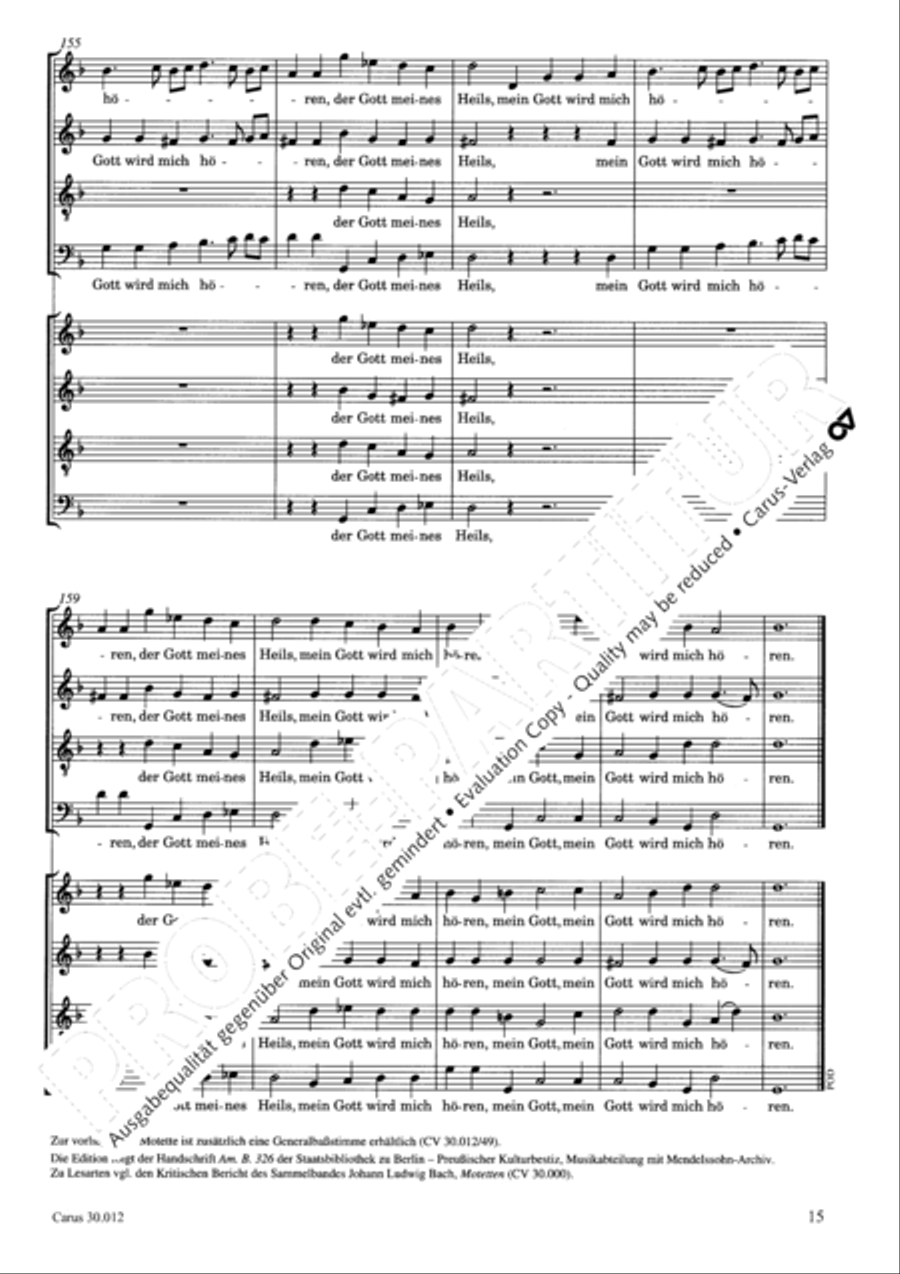 Ich will auf den Herren schauen 4-Part scores gallery preview page 16