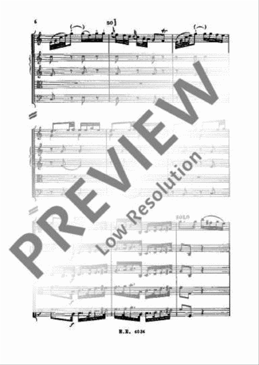 Concerto C major Orchestra scores gallery preview page 15