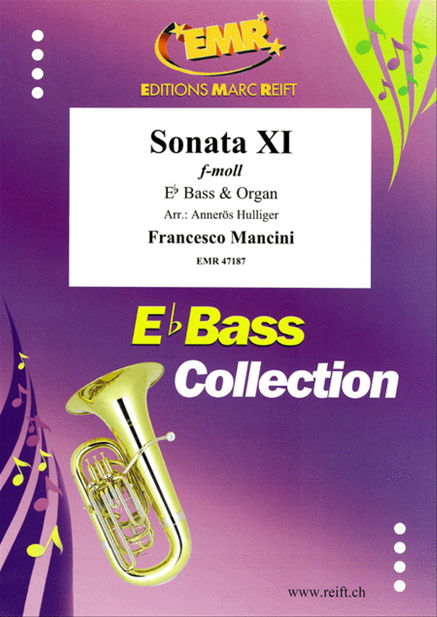 Sonata XI Organ scores gallery preview page 1