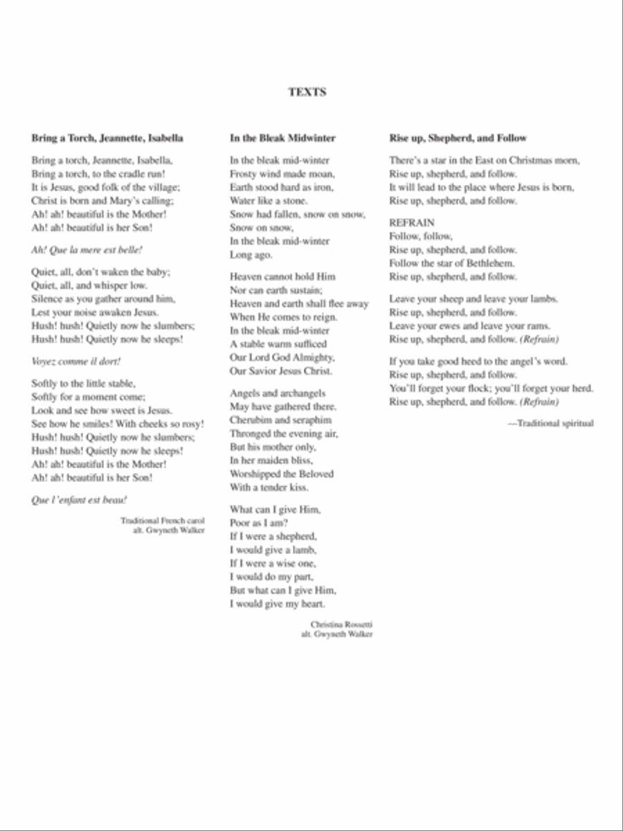 A Star in the East Sacred scores gallery preview page 5