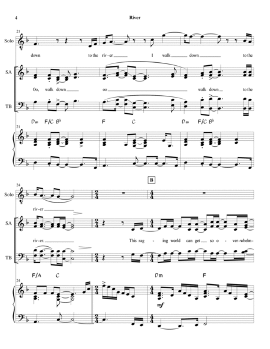 River 4-Part scores gallery preview page 4