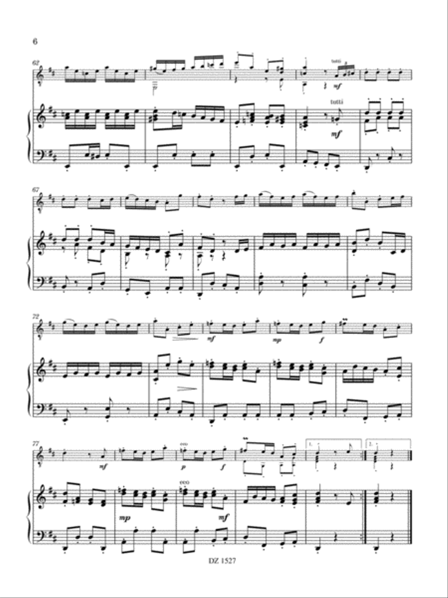 Concerto Barroco, Op. 70 Classical Guitar scores gallery preview page 6