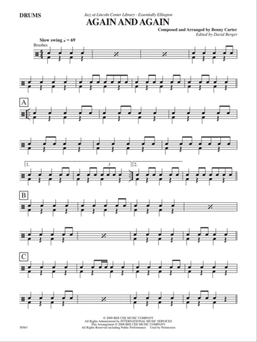 Doozy Benny Carter 輸入 楽譜 サックスアンサンブル ジャズ