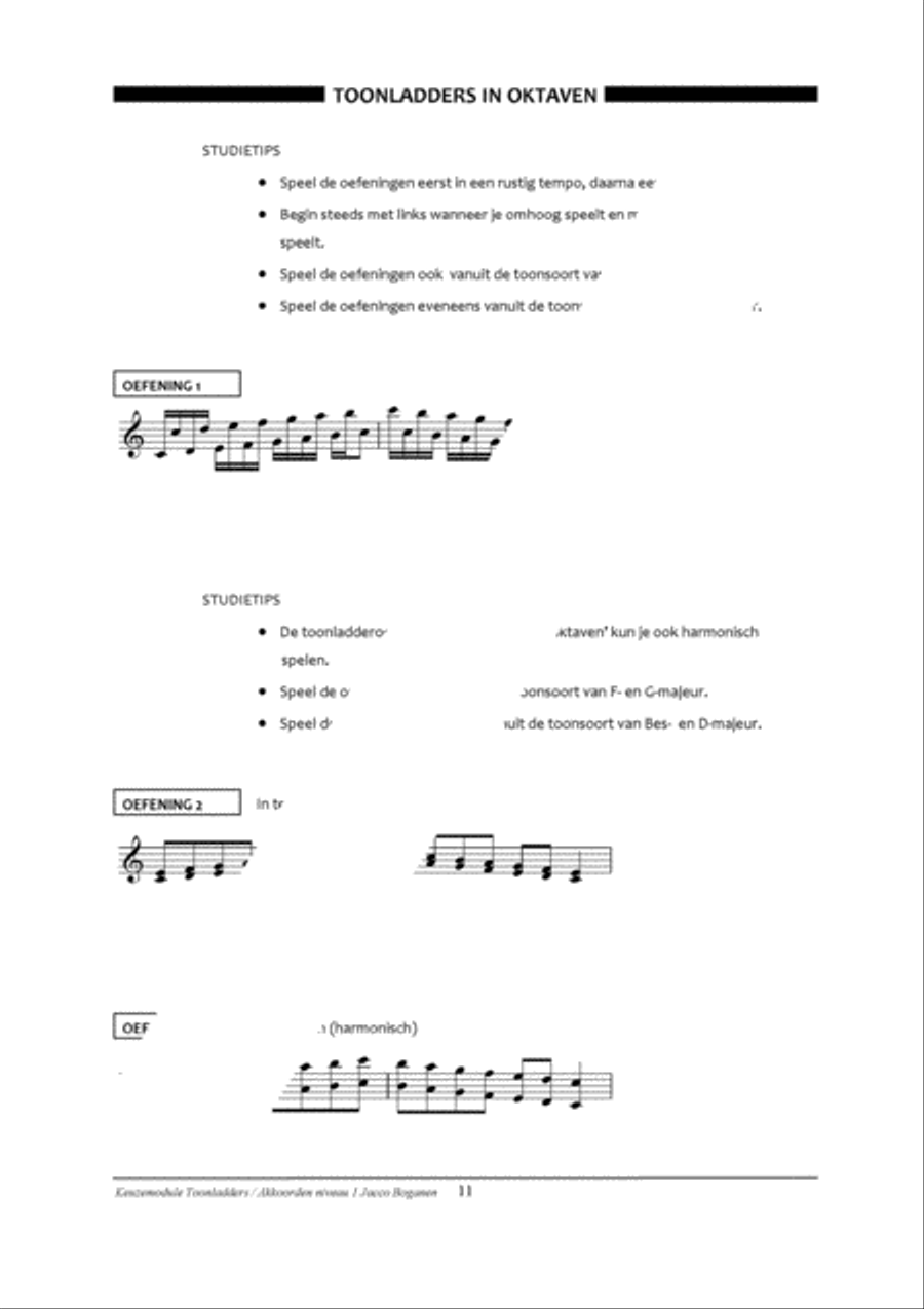 Percussion Modular: Toonladders / Akkoorden 1 Percussion scores gallery preview page 13