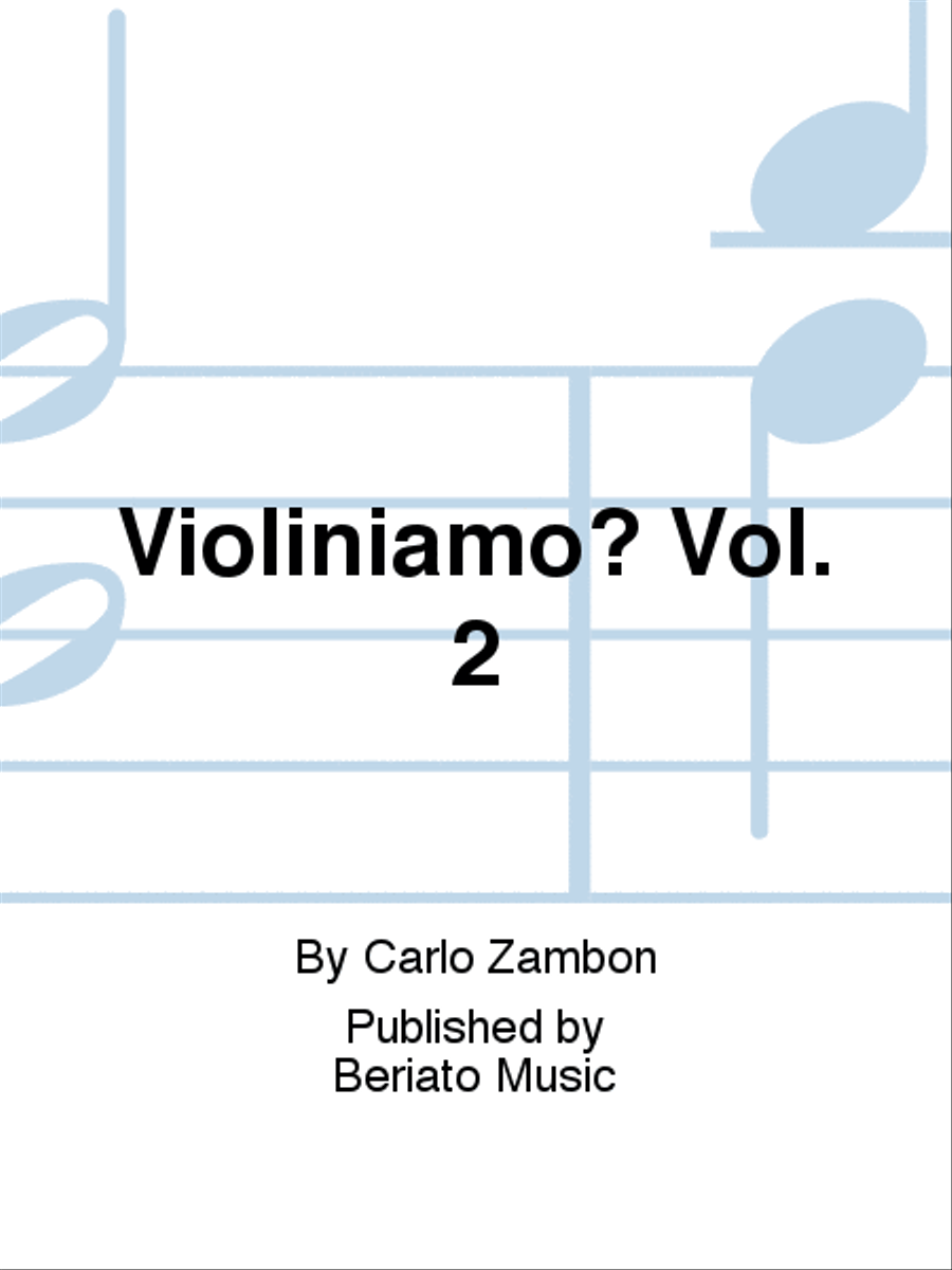 Violiniamo, Vol. 2 Cello scores gallery preview page 1