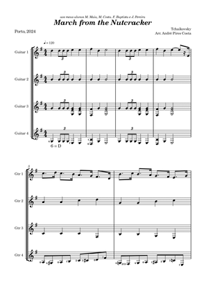 March from the Nutcracker Suite (parts in Tab) - Score Only