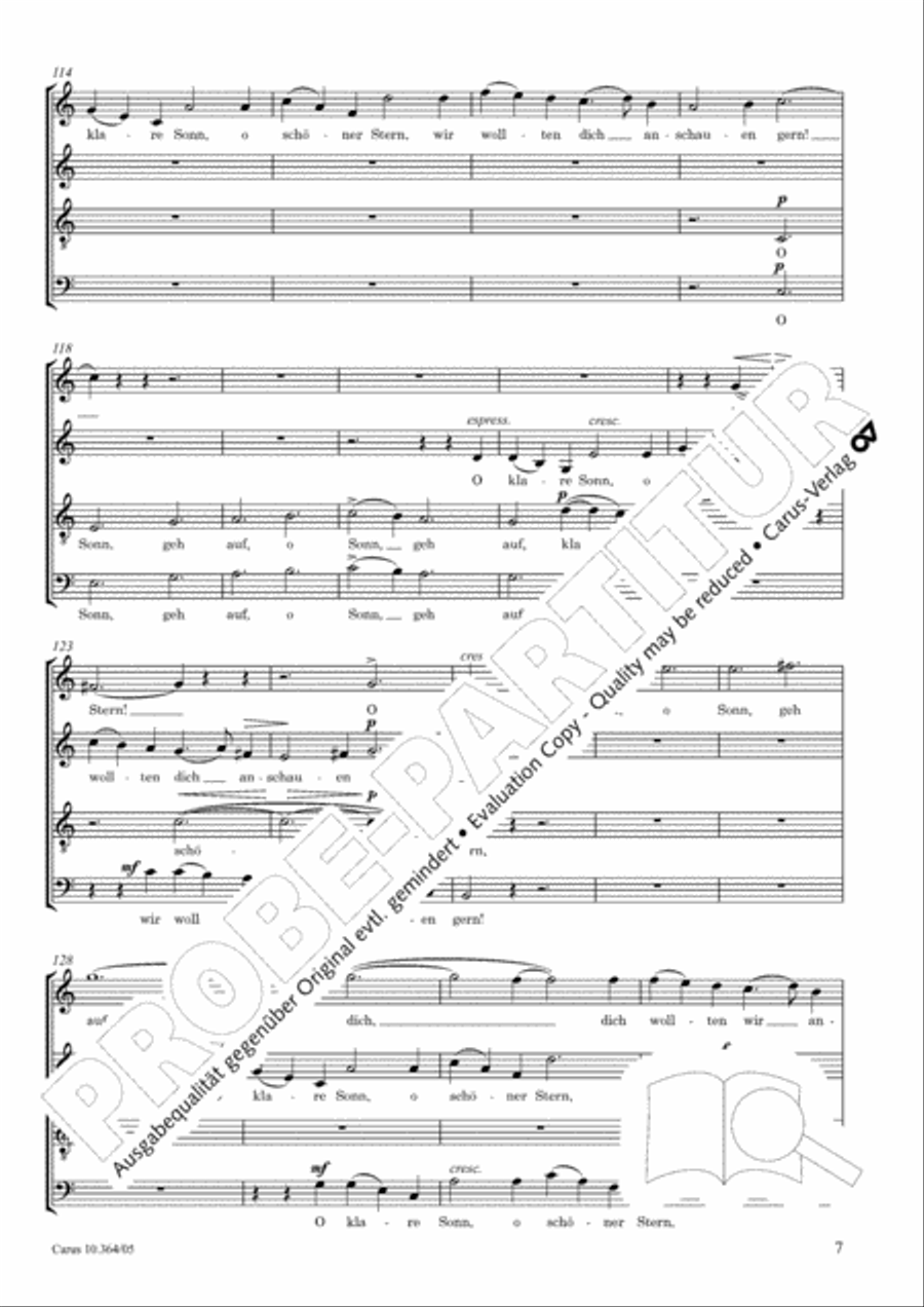 Rorate coeli 4-Part scores gallery preview page 8