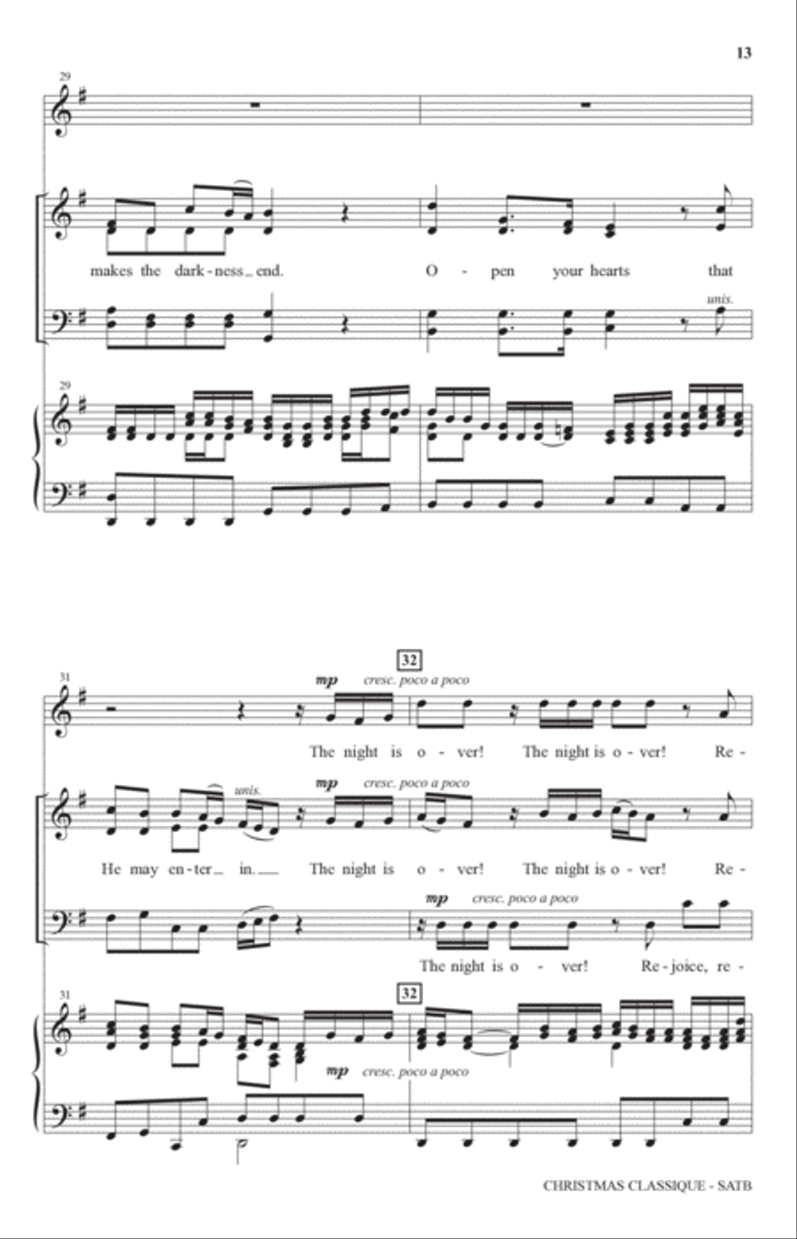 Christmas Classique Christmas Classique 4-Part scores gallery preview page 11